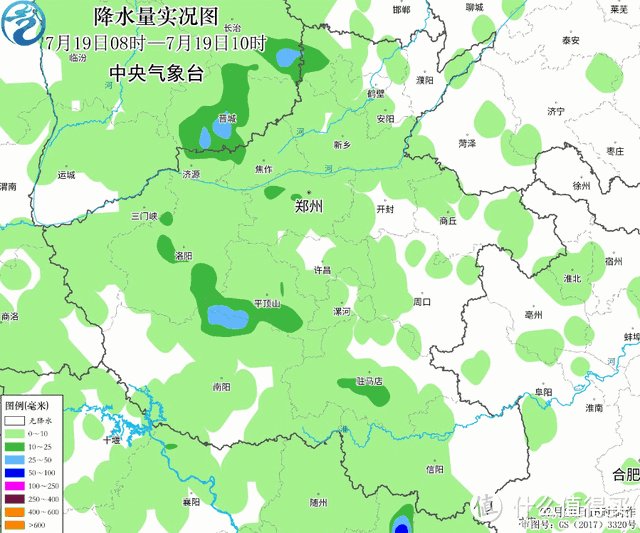 一张图告诉你河南暴雨有多大，小米捐5000万、腾讯捐1亿元