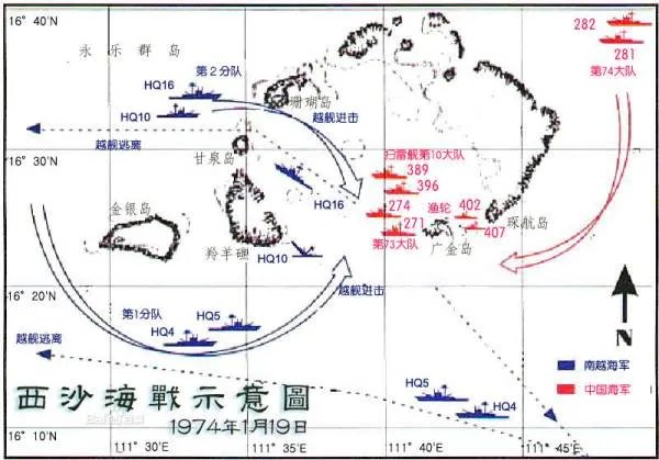 1974年西沙海战的相关情况，随便说说。