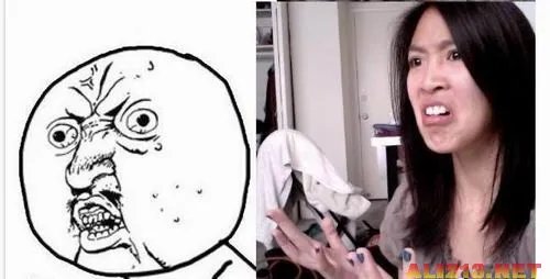 爆强表情帝！国内男女屌丝演绎真人版暴走漫画