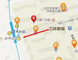 三环新城的地铁是几号线呢？