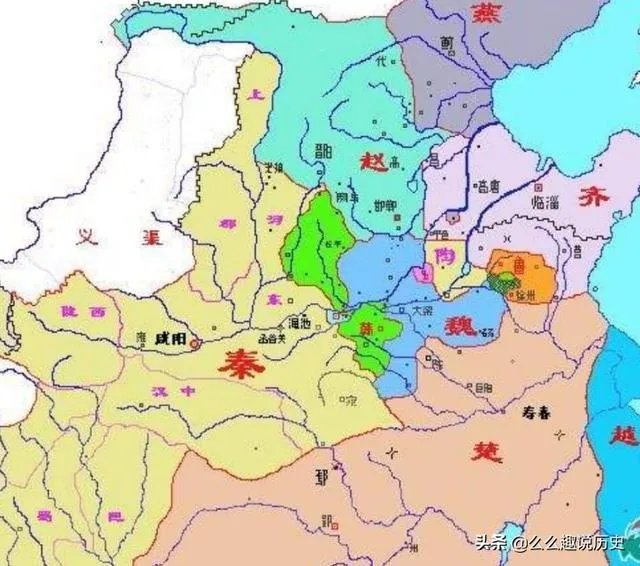 在战国时期,湖南省属哪个国家?