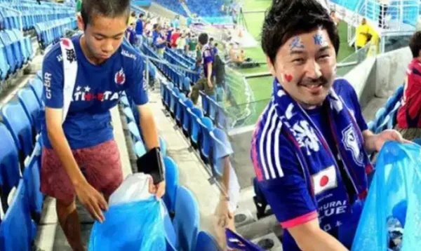日本人在卡塔尔世界杯中所谓的高素质,究竟是不是装出来的呢?