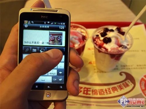 配置刚够用 HTC微客手机评测