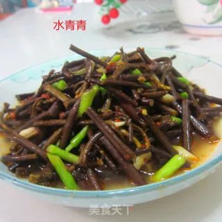 蒜白山里蕨菜