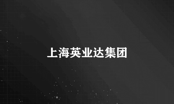 上海英业达集团