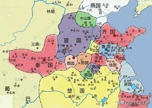 在战国时期,湖南省属哪个国家?