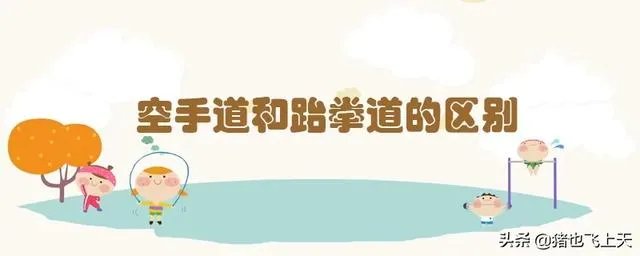 空手道和跆拳道有什么区别,看上去差不多?