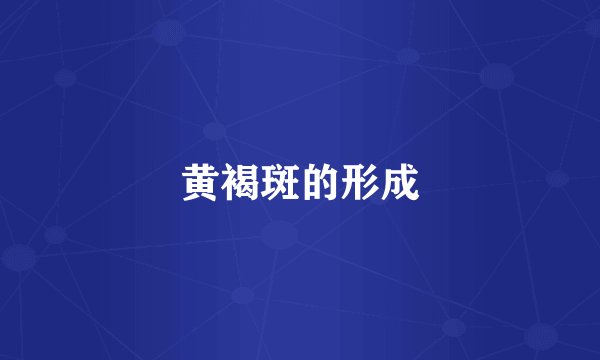 黄褐斑的形成