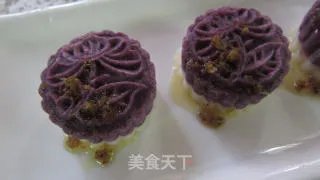 紫薯山药糕