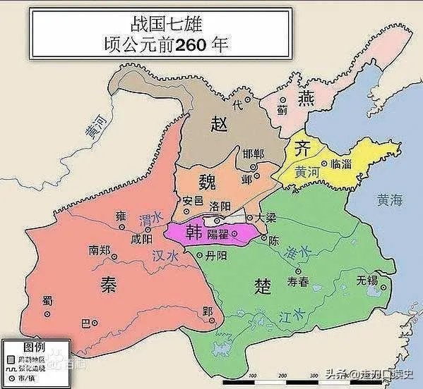 在战国时期,湖南省属哪个国家?