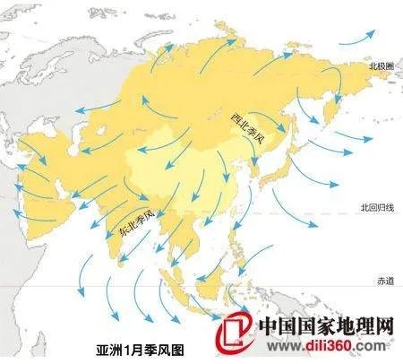 北半球的寒极