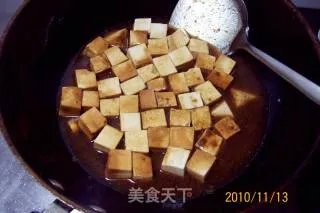 【小渔夫私房菜】---《鲜虾大蒜烧豆腐》