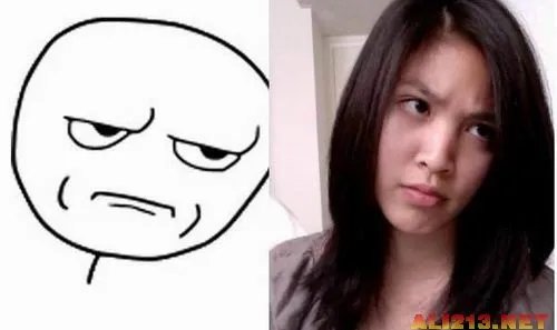 爆强表情帝！国内男女屌丝演绎真人版暴走漫画