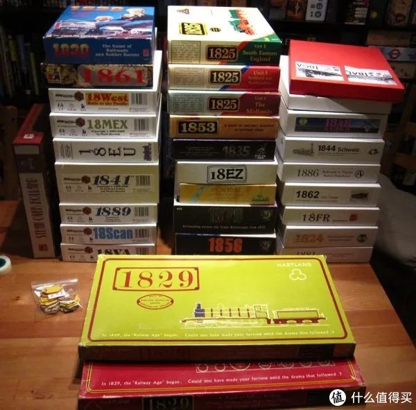 桌游世界 篇六:ZDM首发 18XX系列—小人国之旅 众筹版