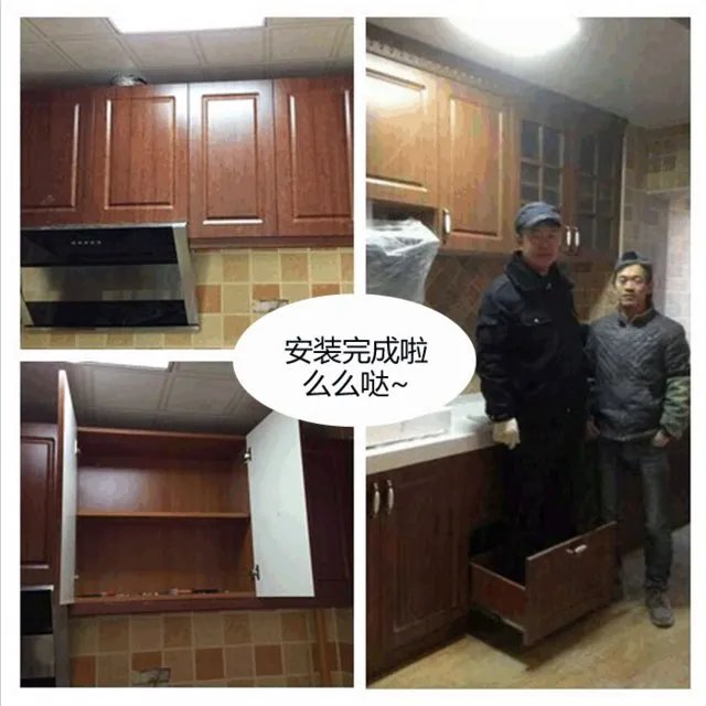 【工地直击】探秘七彩云南第一城大信橱柜安装现场!