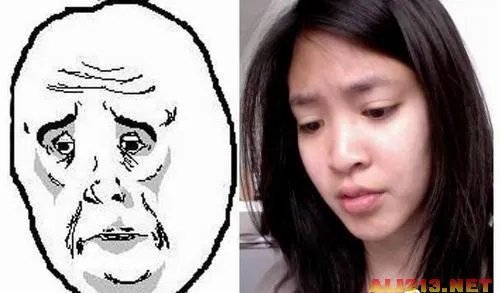 爆强表情帝！国内男女屌丝演绎真人版暴走漫画