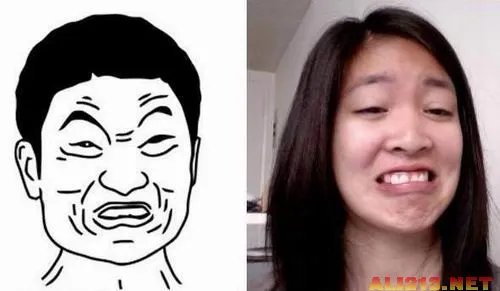 爆强表情帝！国内男女屌丝演绎真人版暴走漫画