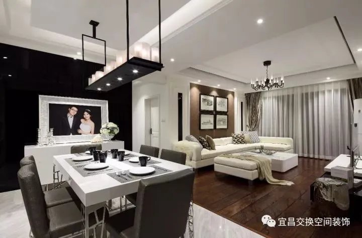 清江润城 118㎡黑白灰,恬静幽思漫,染指流年芳