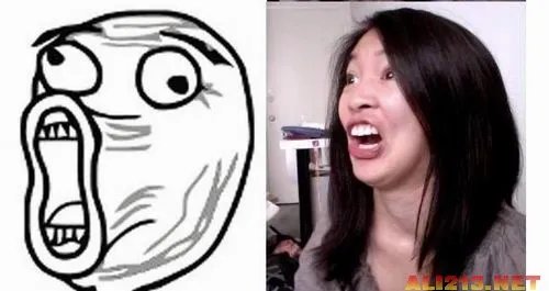 爆强表情帝！国内男女屌丝演绎真人版暴走漫画