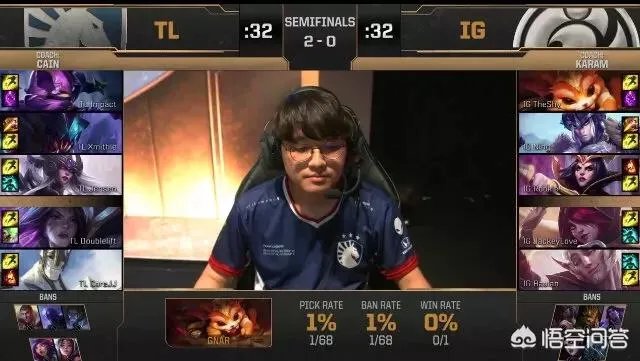 Msi淘汰赛IG拿下首局,“宁王拿出猪妹,Rookie几乎超神,TL送人头”能夺冠吗?