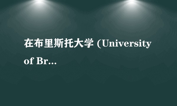 在布里斯托大学 (University of Bristol) 就读是怎样的体验?